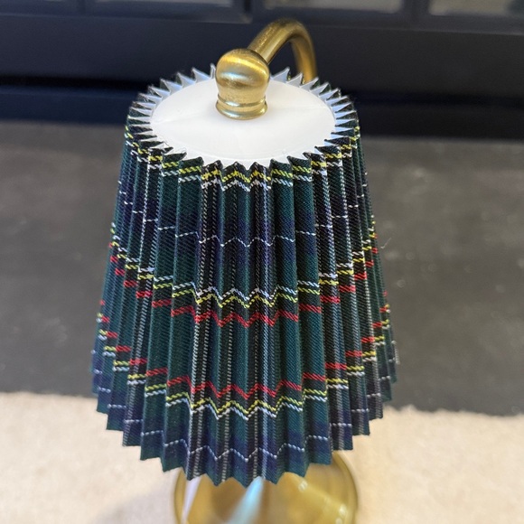 Laura Ashley Plaid Lamp - Picture 5 of 9